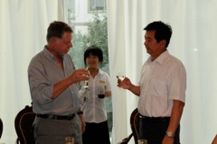 I had to toast with the Mayor of Bayan Nur (2009)