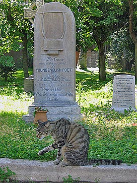 Keats' grave