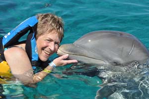 Aline and Dolphin