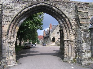 Gate
                            at Repton