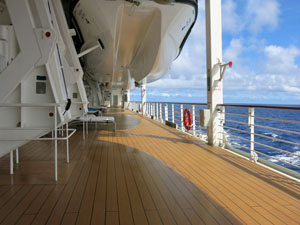Lifeboat deck