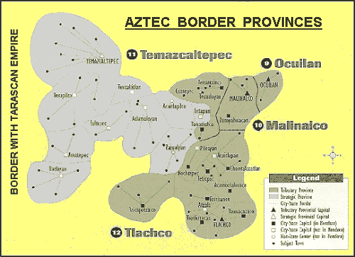 map of border provinces