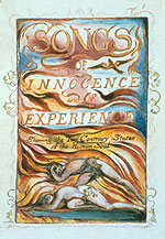 Artwork by William Blake for "Songs of Innocence and of Experience"