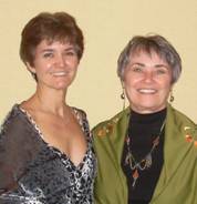 Maureen Campesion and Carol Baldwin