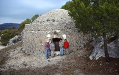 Historic ice house in the Alcalá valley