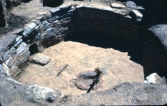 stone-lined pit house