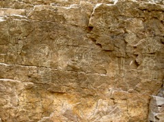 More petroglyphs near Wuhai (2009)
