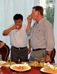 And then toast with the regional Party leader (2009)