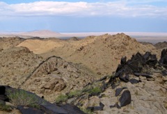 View from the top. Mandala Mt. rock art park, near Alxa Youqi (2009)