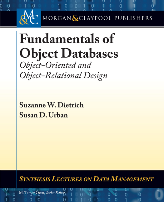 Book Cover Image: Fundamentals of Object Databases