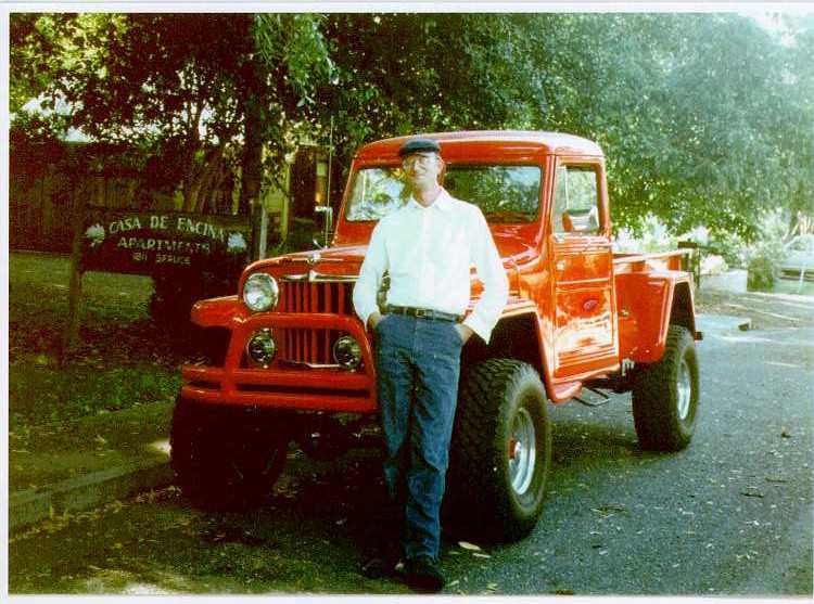 Felix and his red Willys