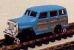 HO scale Willys wagon