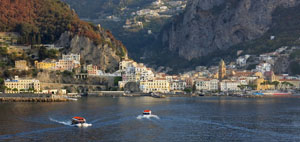 Tenders to
                    Amalfi