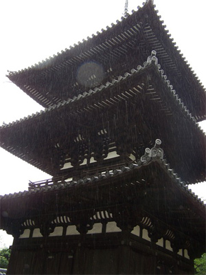 three story pagoda