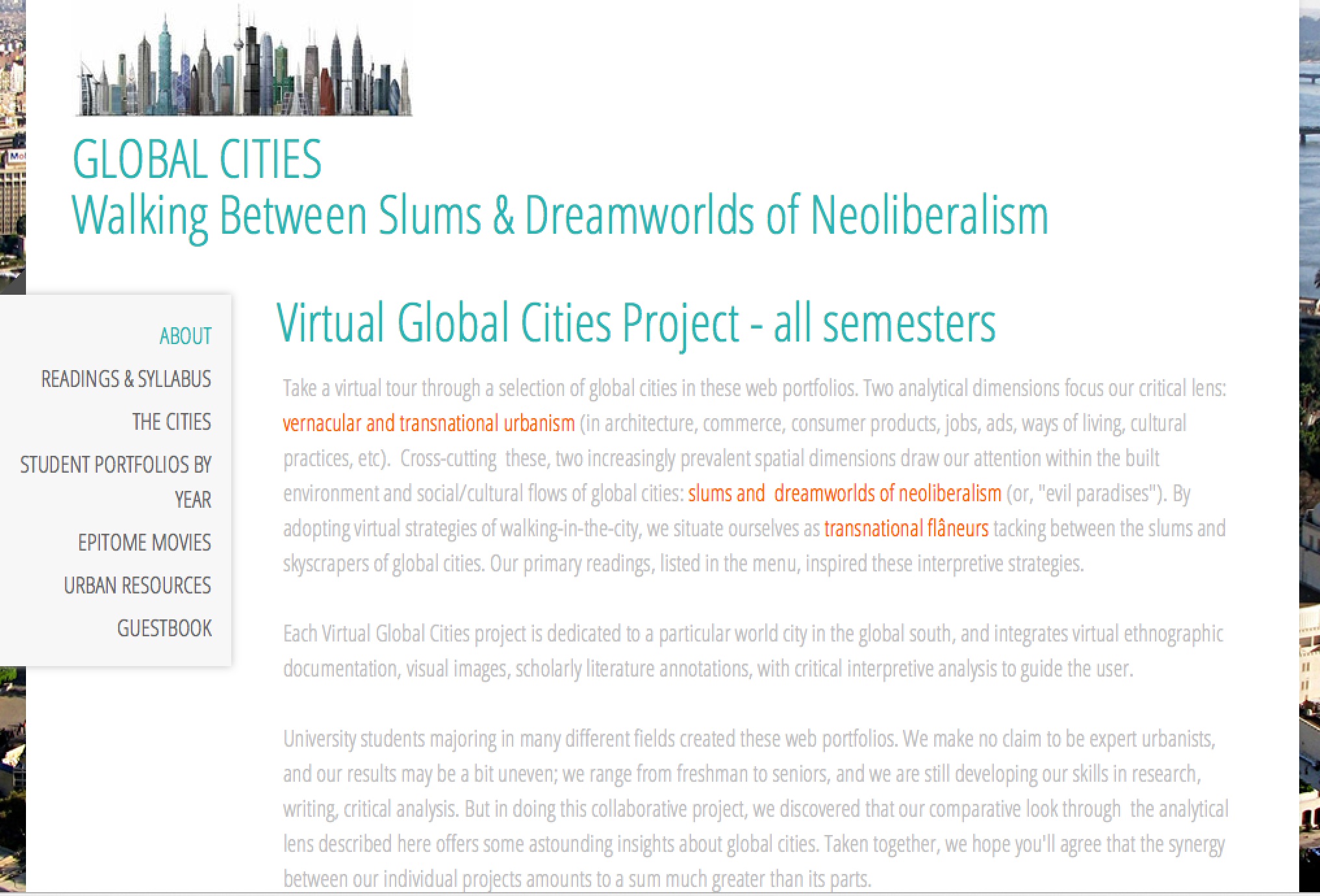 Global
                  Cities