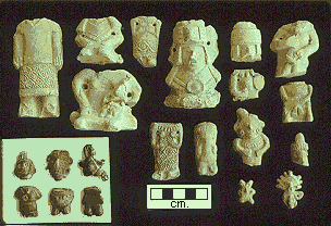 Ritual figurines from houses at Yautepec